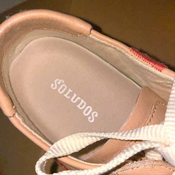 Soludos Ibiza embroidered rainbow wave sneaker - Picture 4 of 6